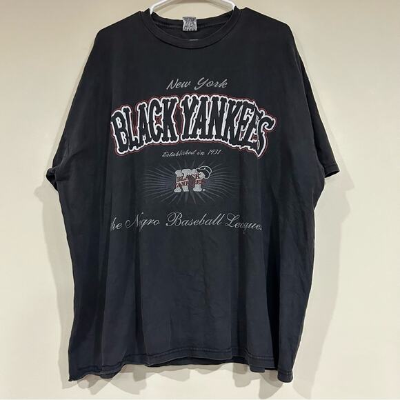 Vintage New York Black Yankees Baseball Shirt - Picture 1 of 8